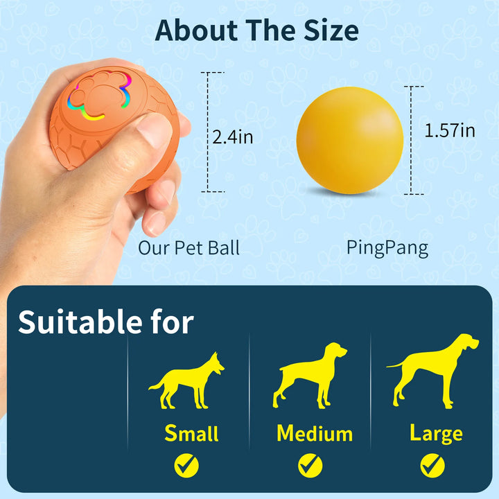 Pet Smart Dog Ball Toy Electric intelligent Remote